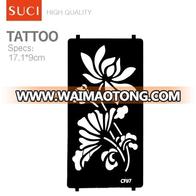 Hand And Leg Henna Tattoo Stencil For Painting Airbrush Pochoir Tattoo Stencil Mehndi Tattoo Template