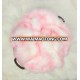 wholesale pink frosted imitation faux fur fabric